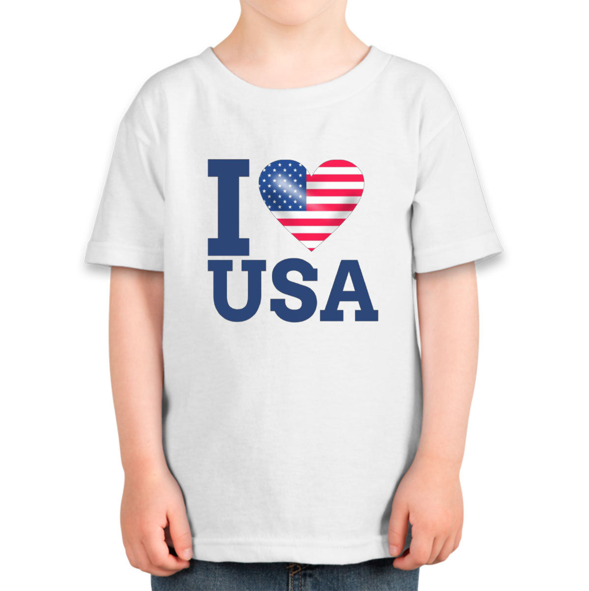 I Love USA Toddler T-shirt