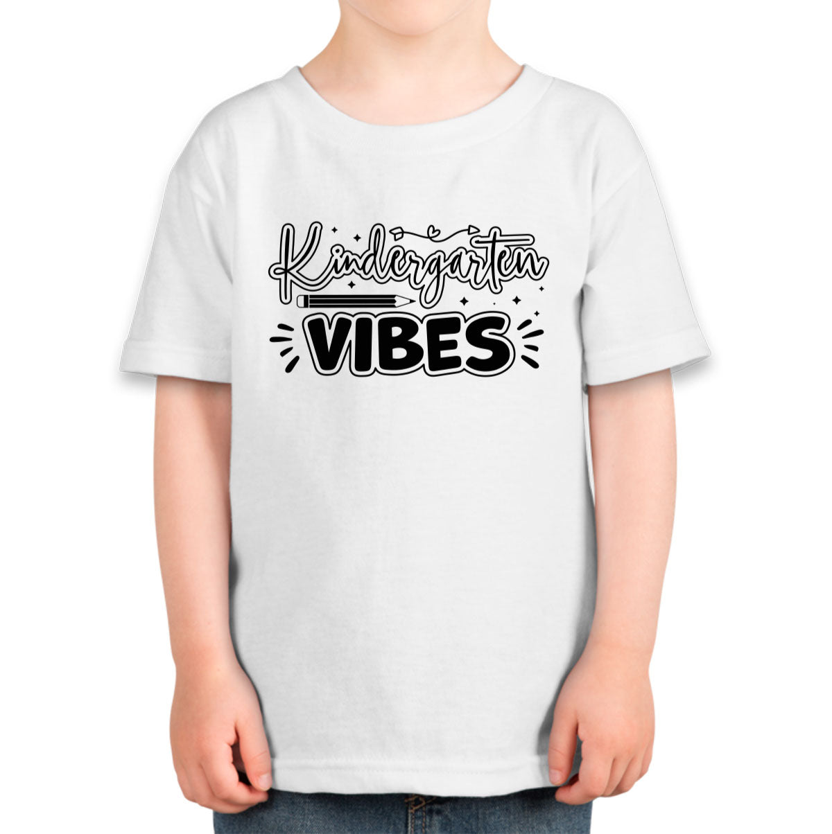 Kindergarten Vibes Teacher Toddler T-shirt