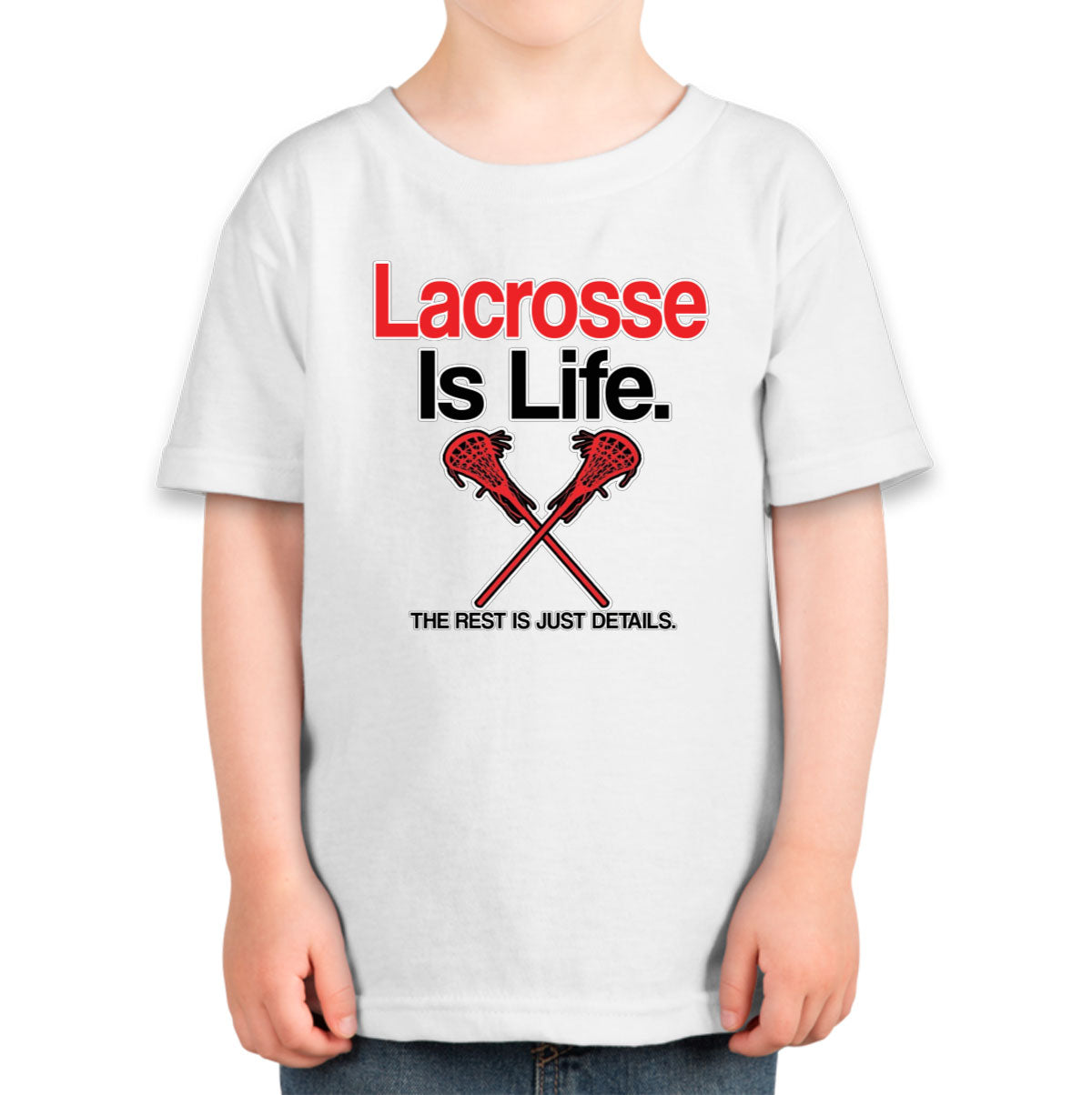 Lacrosse Is Life Toddler T-shirt