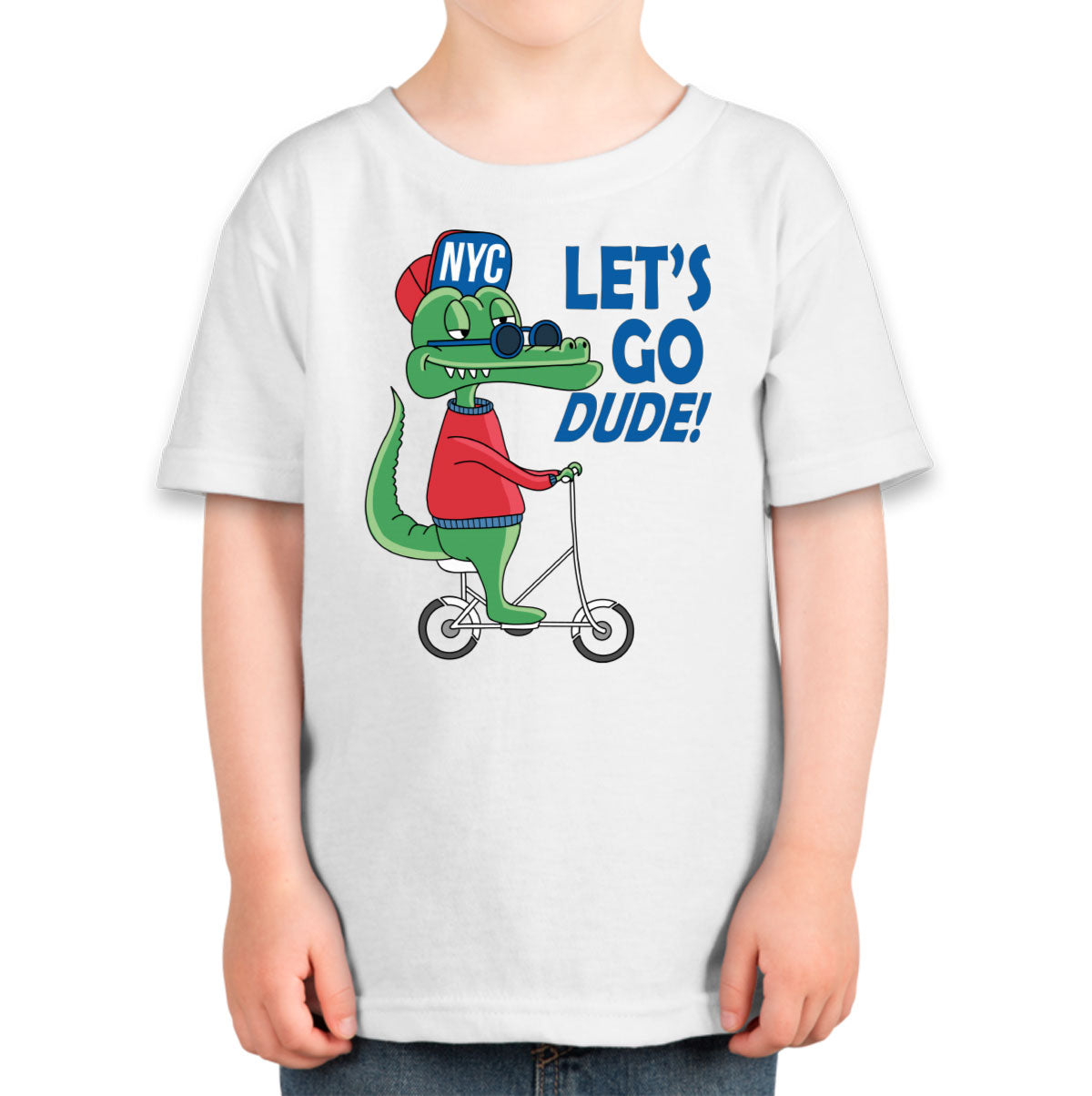 Let's Go Dude Toddler T-shirt