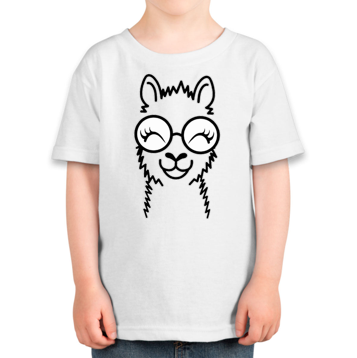 Llama Smile Toddler T-shirt