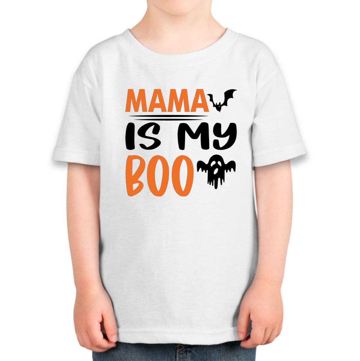 Mama Is My Boo Halloween Toddler T-shirt