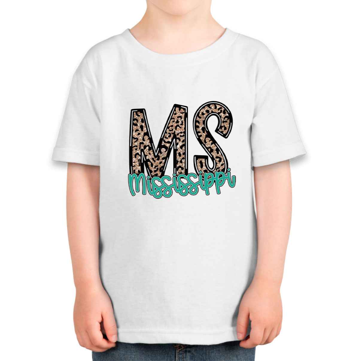 Mississippi State Abbreviation Toddler T-shirt