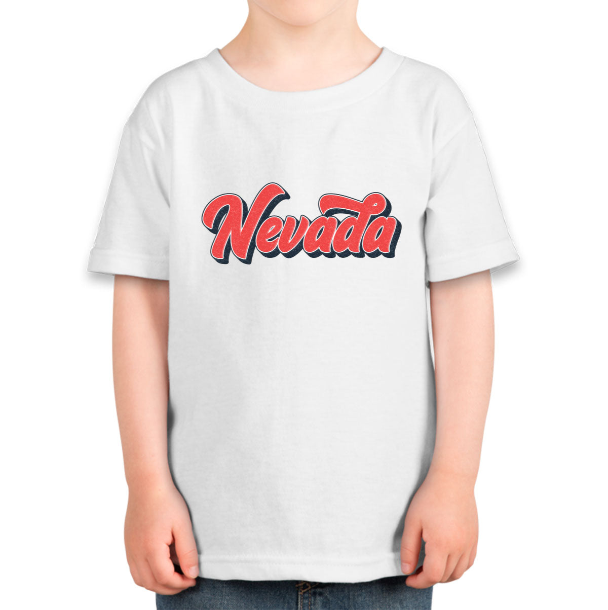 Nevada Vintage Typography Toddler T-shirt