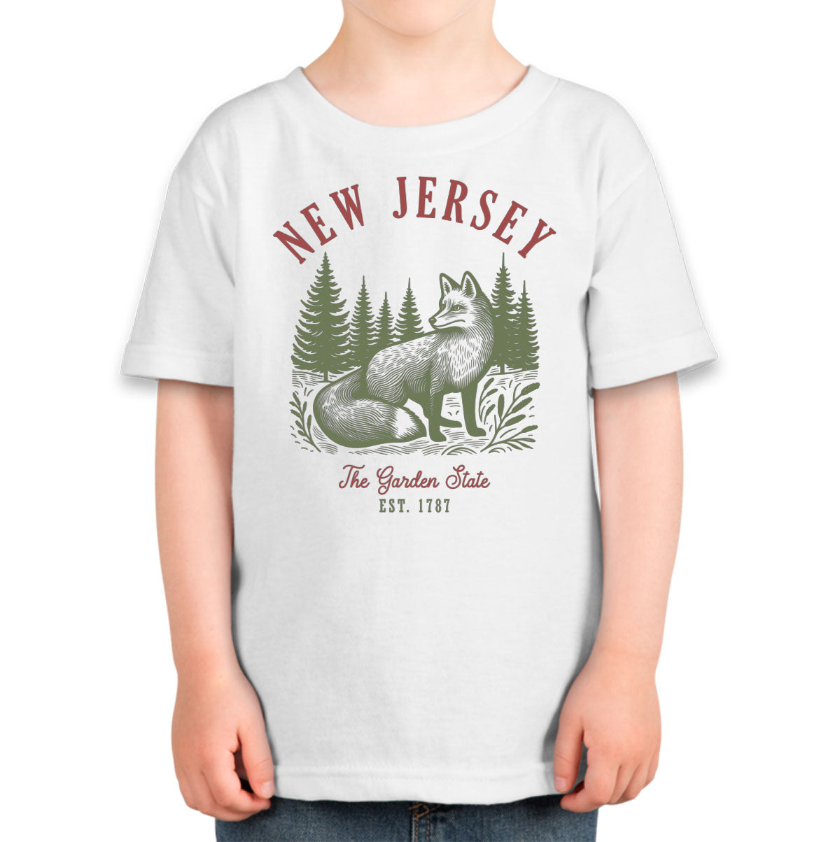 New Jersey State Vintage Toddler T-shirt