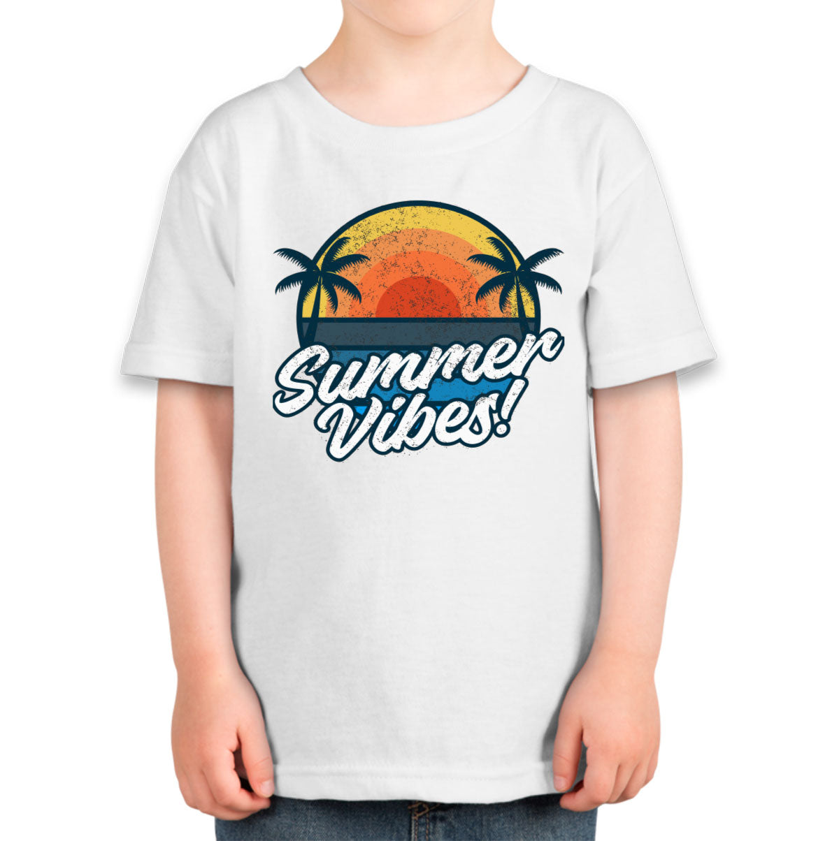 Retro Summer Vibes Toddler T-shirt