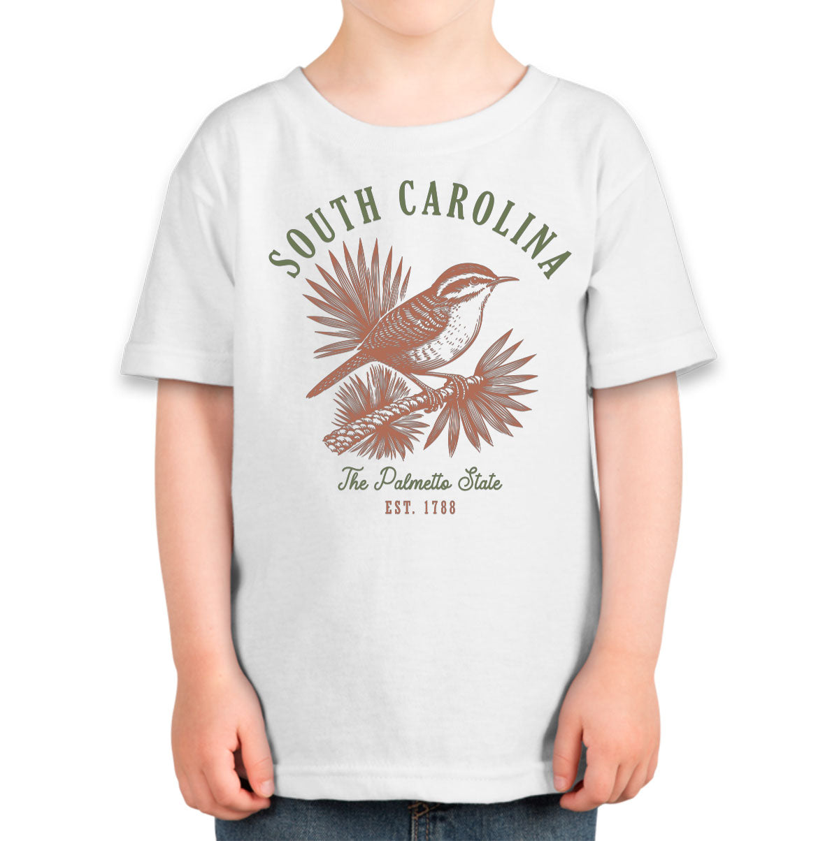 South Carolina State Vintage Toddler T-shirt