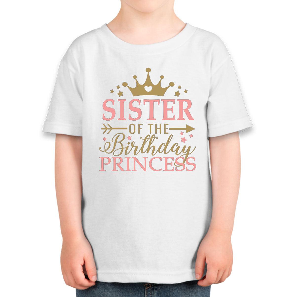 Sister Of The Birthday Princess Toddler T-shirt