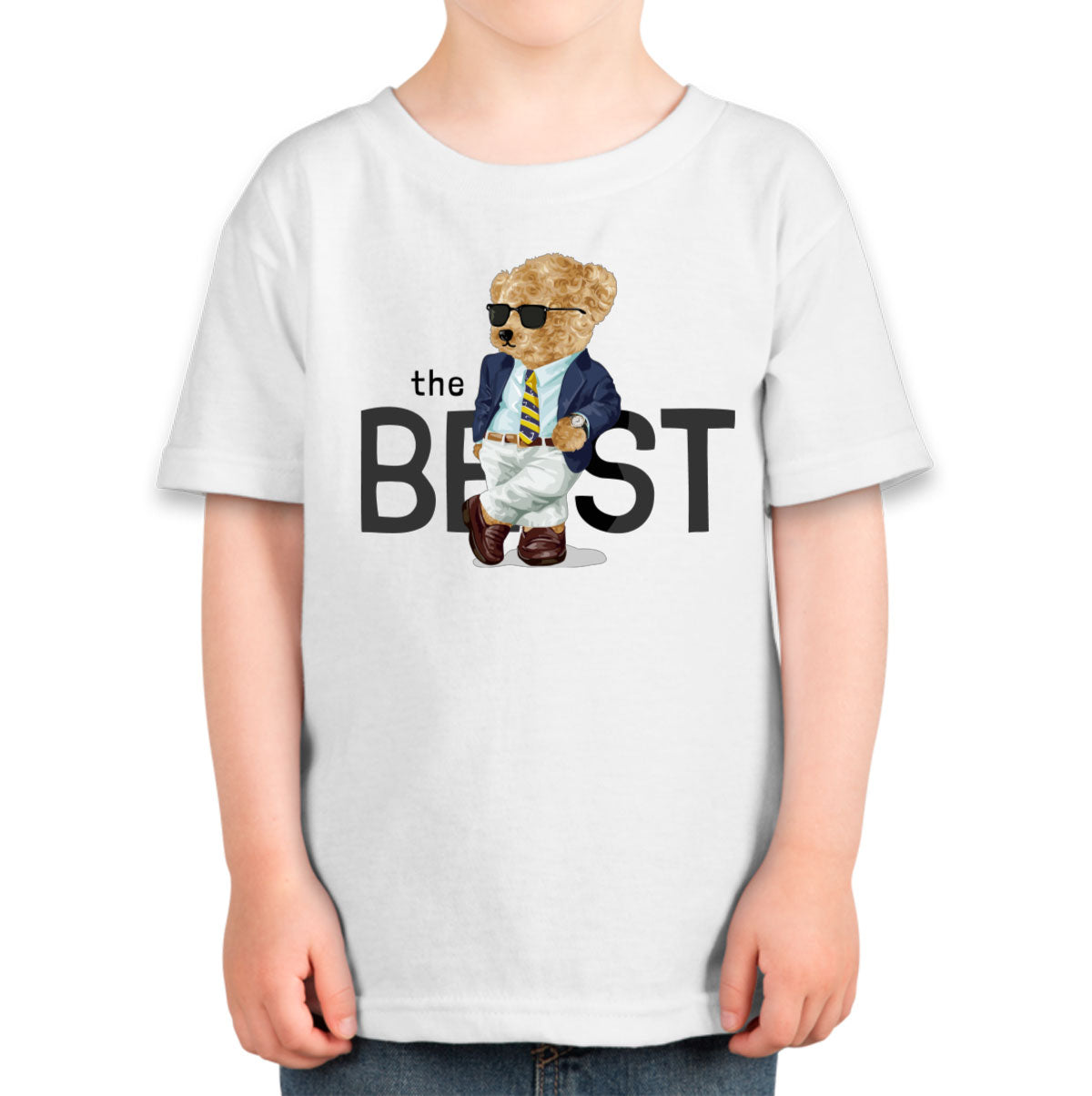 Teddy Bear The Best Toddler T-shirt