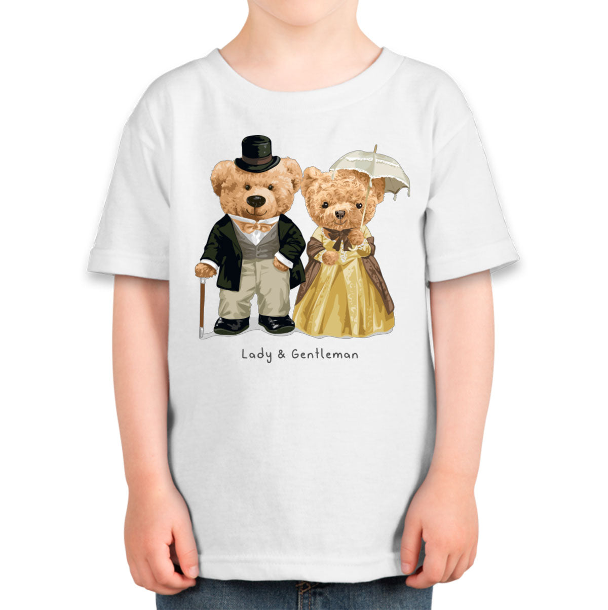 Teddy Bear Couple Toddler T-shirt