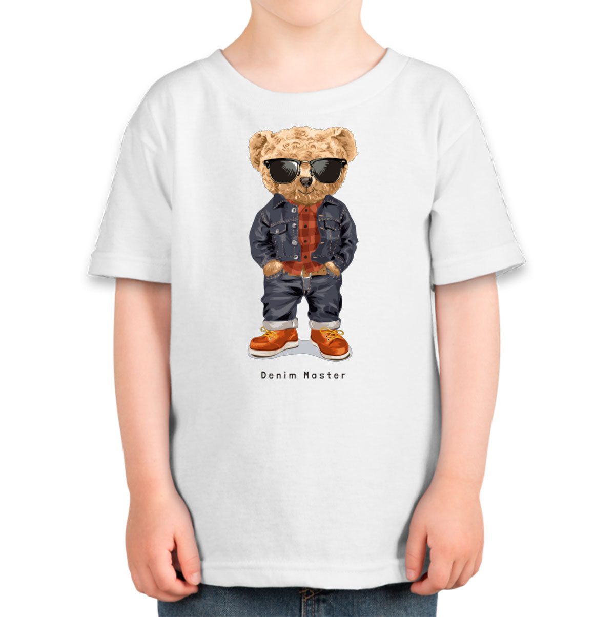 Teddy Bear Denim Master Toddler T-shirt