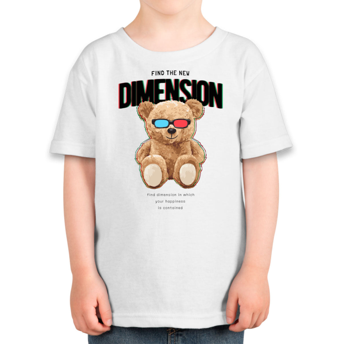 Teddy Bear Dimension Toddler T-shirt