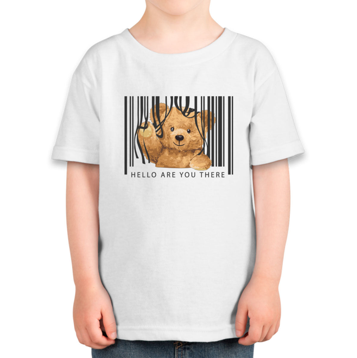 Teddy Bear Hello Toddler T-shirt