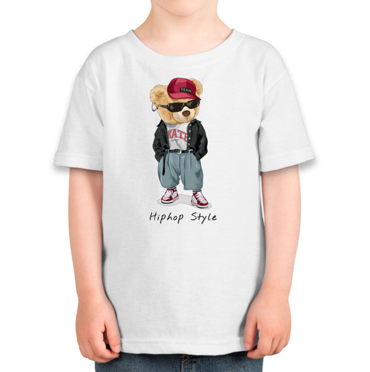 Teddy Bear Hiphop Style Toddler T-shirt