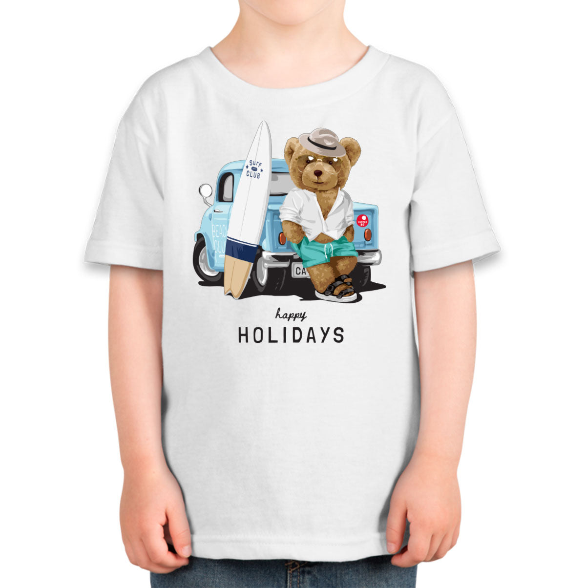 Teddy Bear Holiday Toddler T-shirt