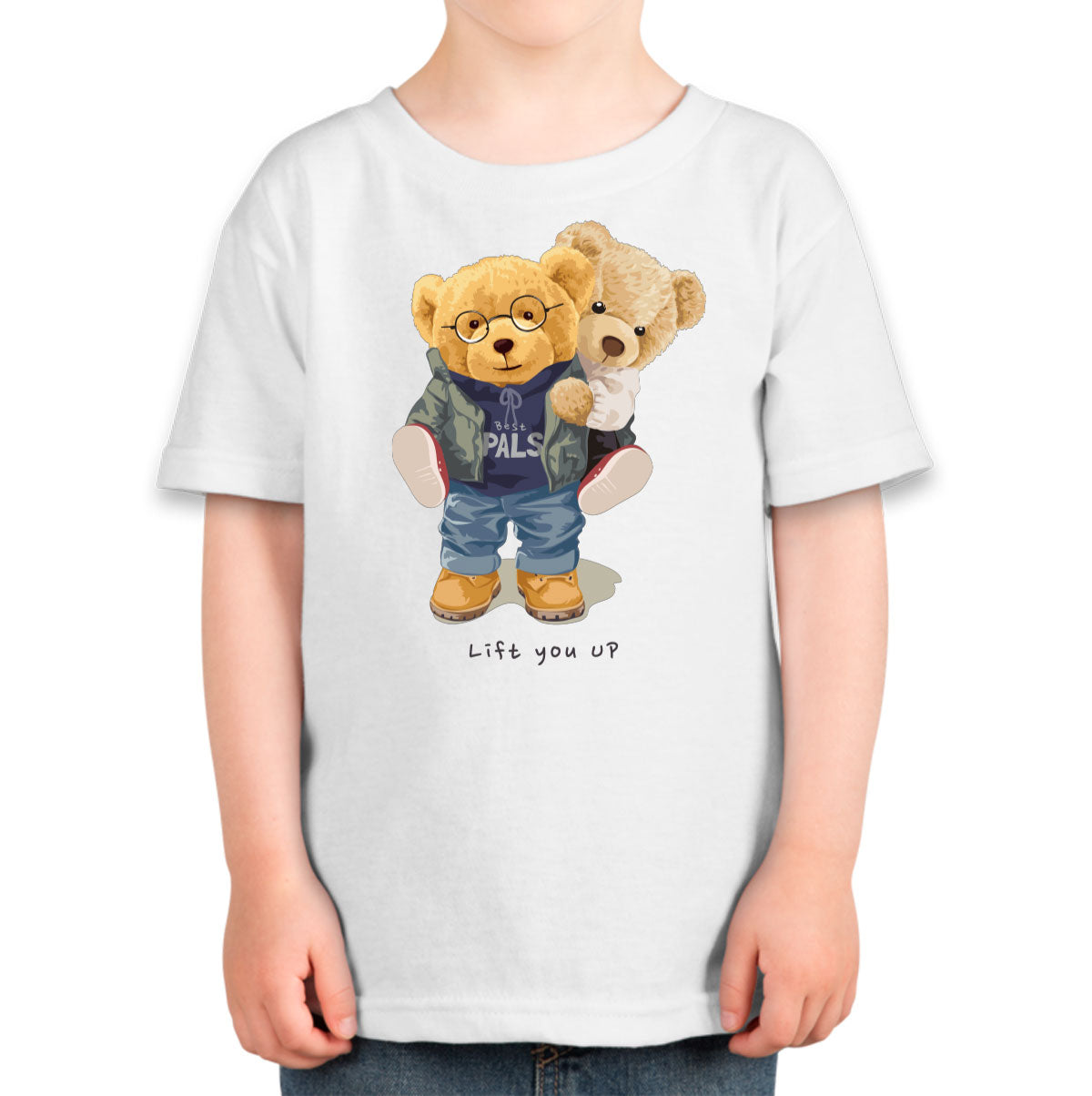 Teddy Bear Lift Toddler T-shirt
