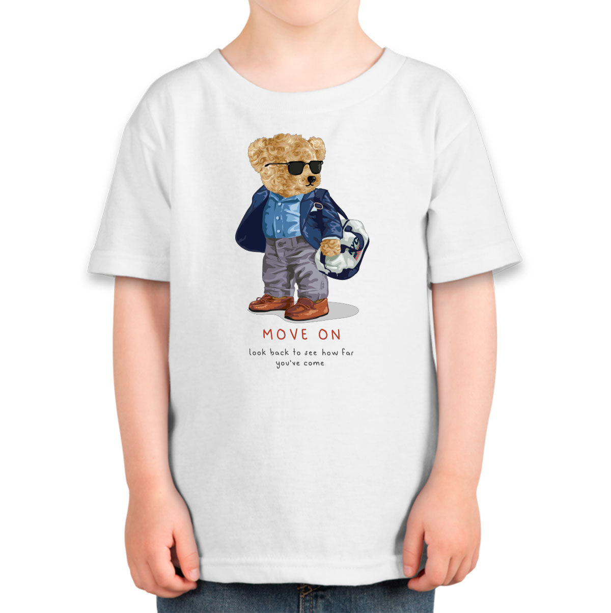 Teddy Bear Move On Toddler T-shirt