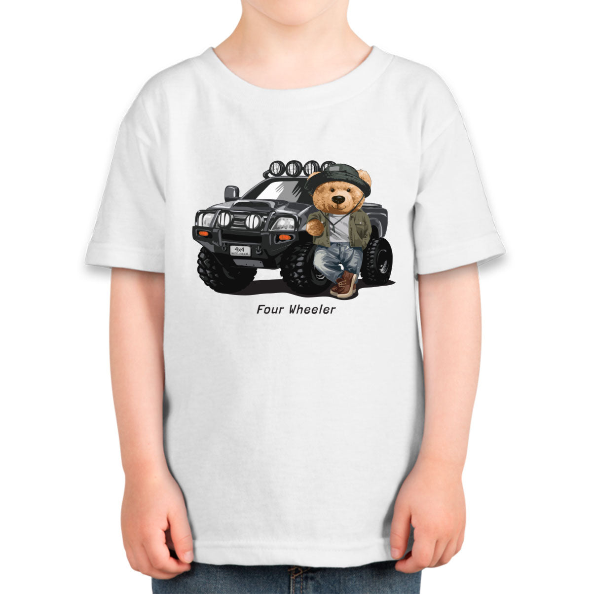 Teddy Bear Off Road Toddler T-shirt
