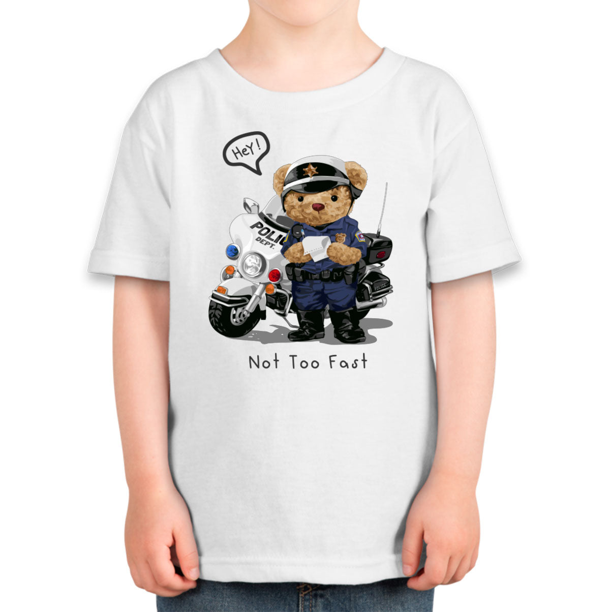 Teddy Bear Police Toddler T-shirt