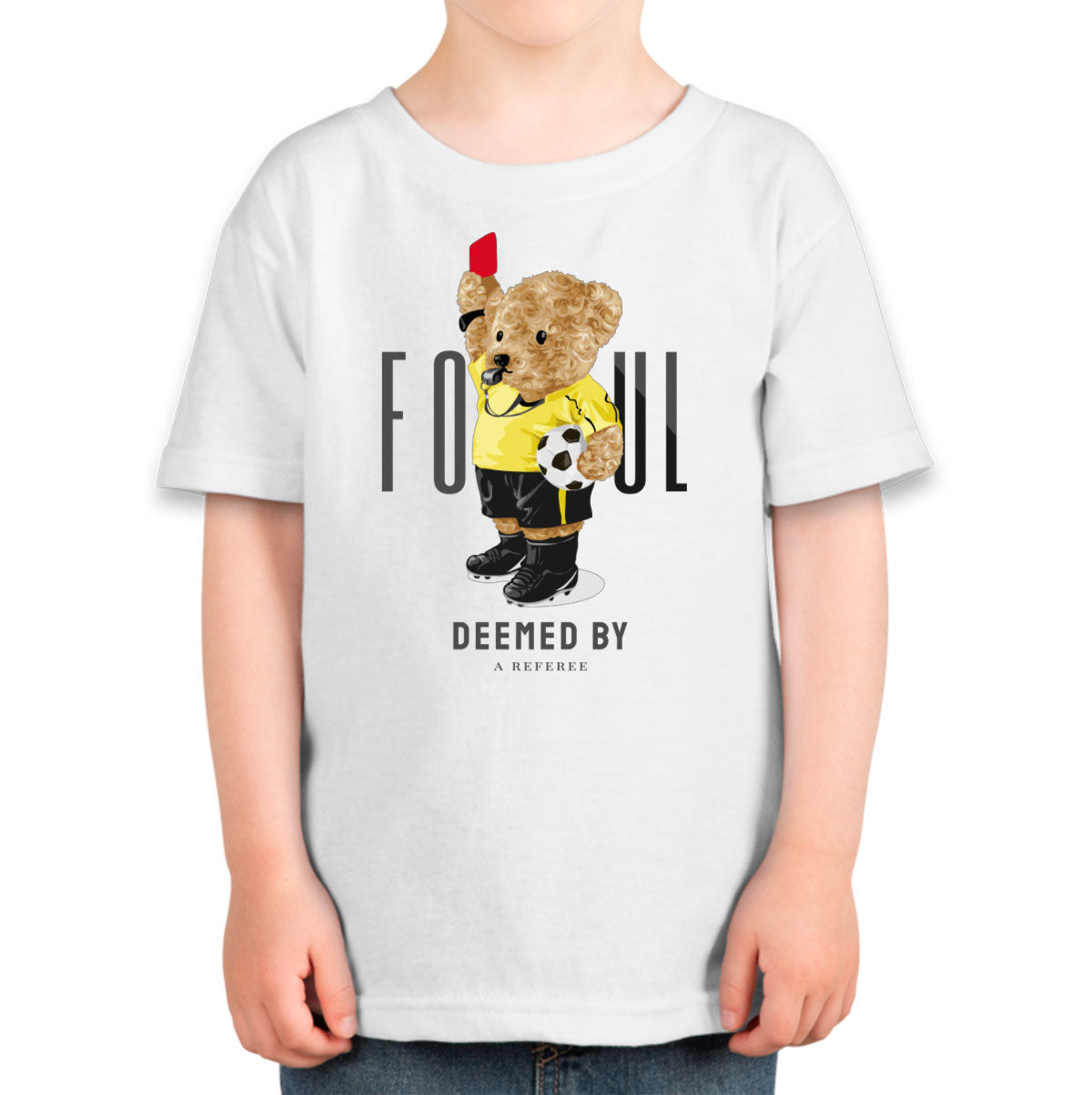 Teddy Bear Referee Toddler T-shirt