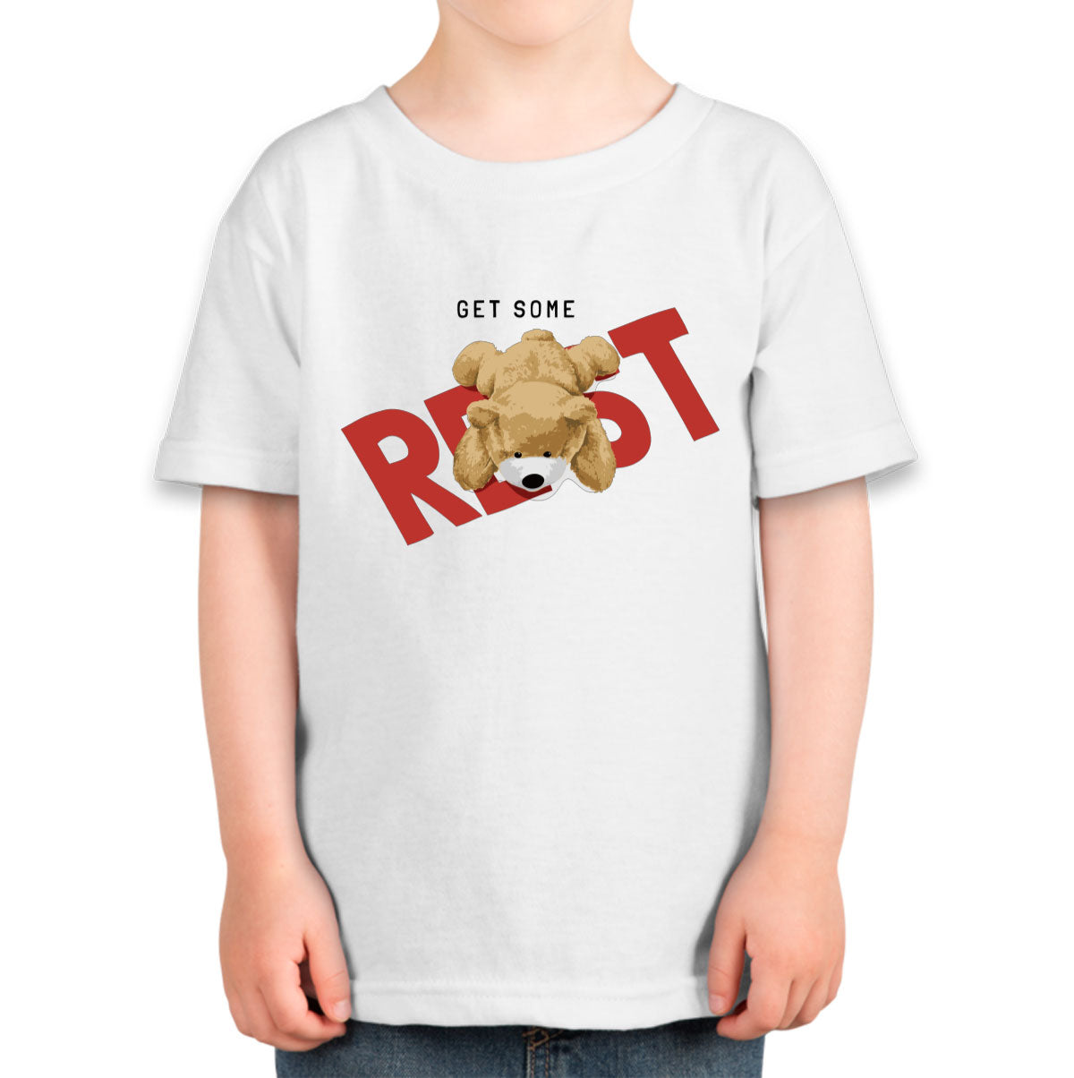 Teddy Bear Get Some Rest Toddler T-shirt