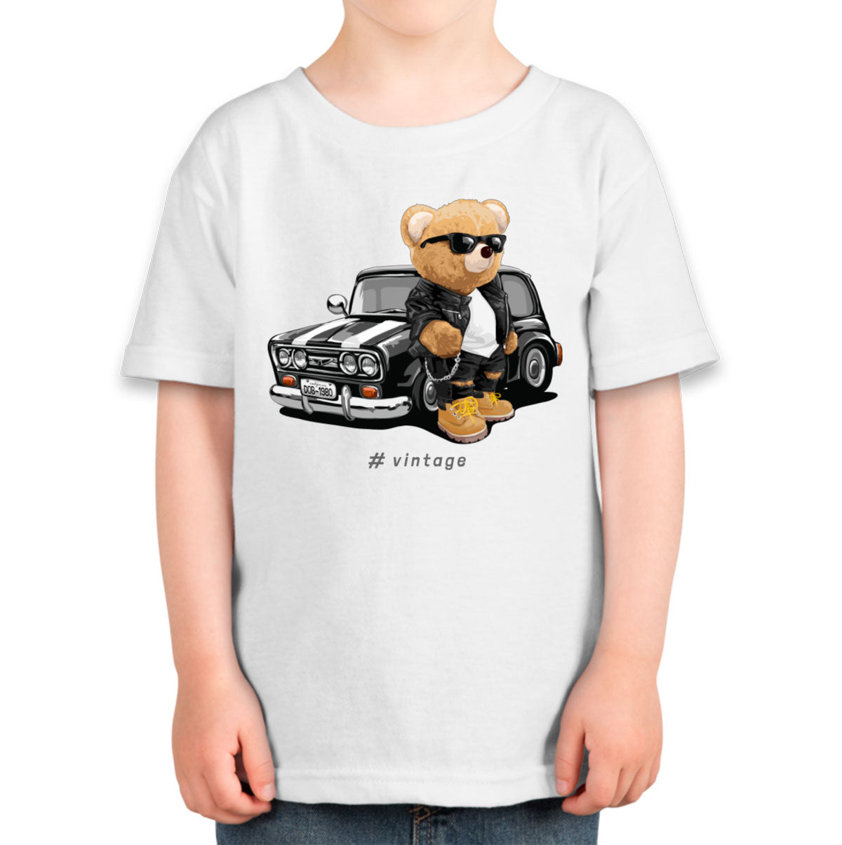 Teddy Bear Vintage Toddler T-shirt