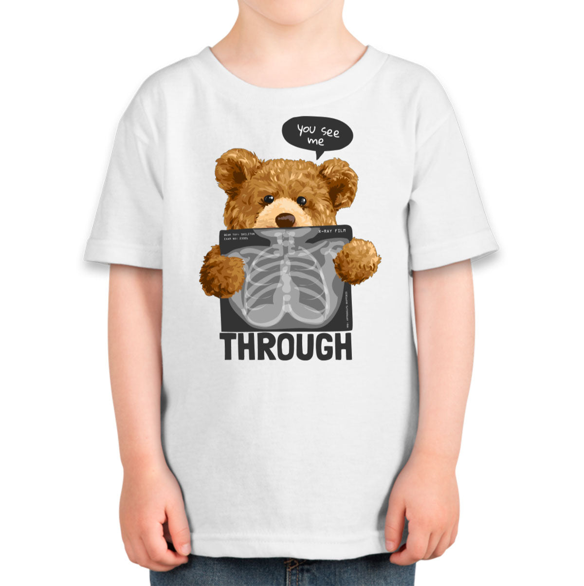 Teddy Bear XRay Toddler T-shirt