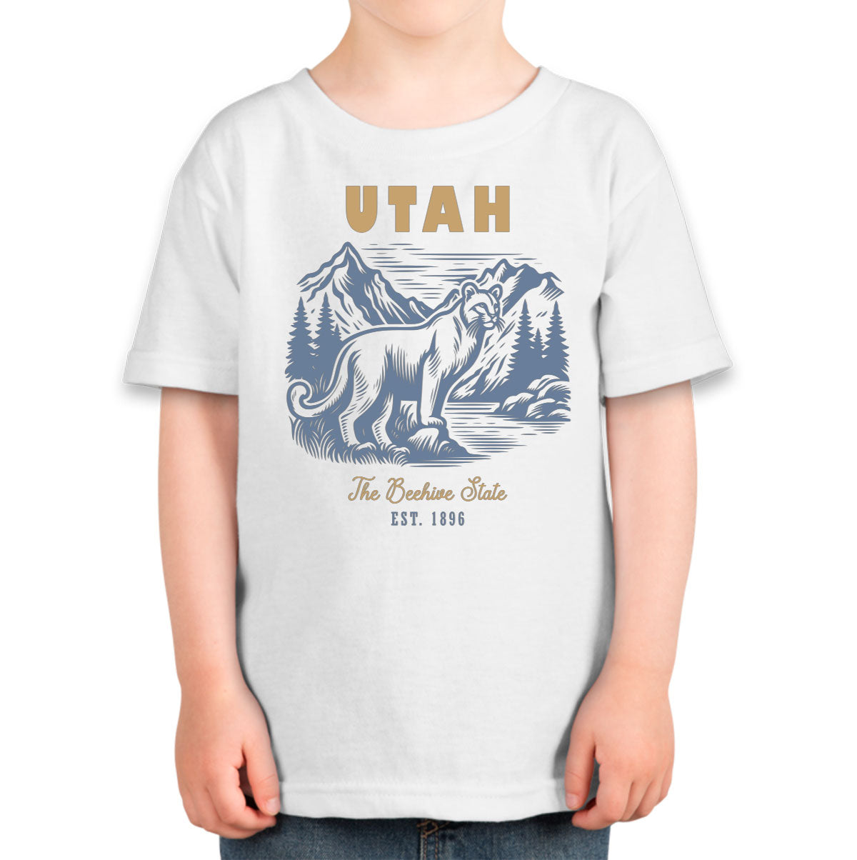 Utah State Vintage Toddler T-shirt