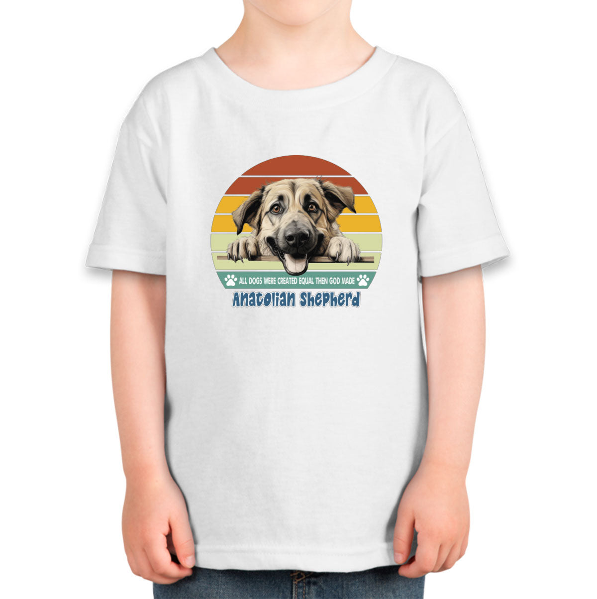 All Dogs Were Created Equal Anatolian Shepherd Toddler T-shirt