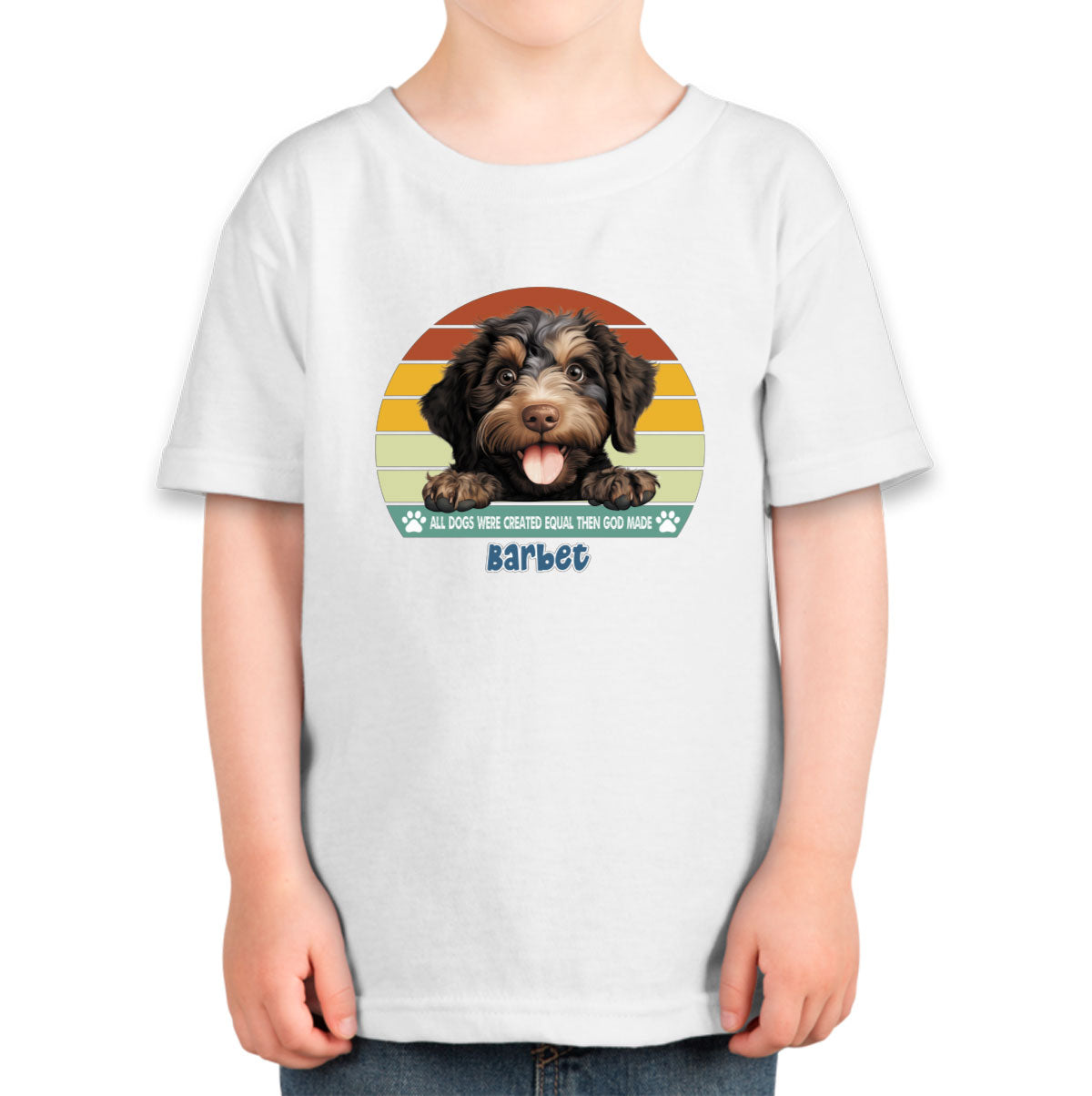 All Dogs Were Created Equal Barbet Toddler T-shirt