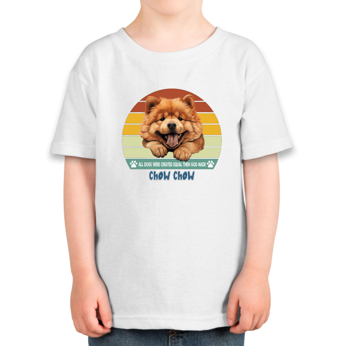 All Dogs Were Created Equal Chow Chow Toddler T-shirt