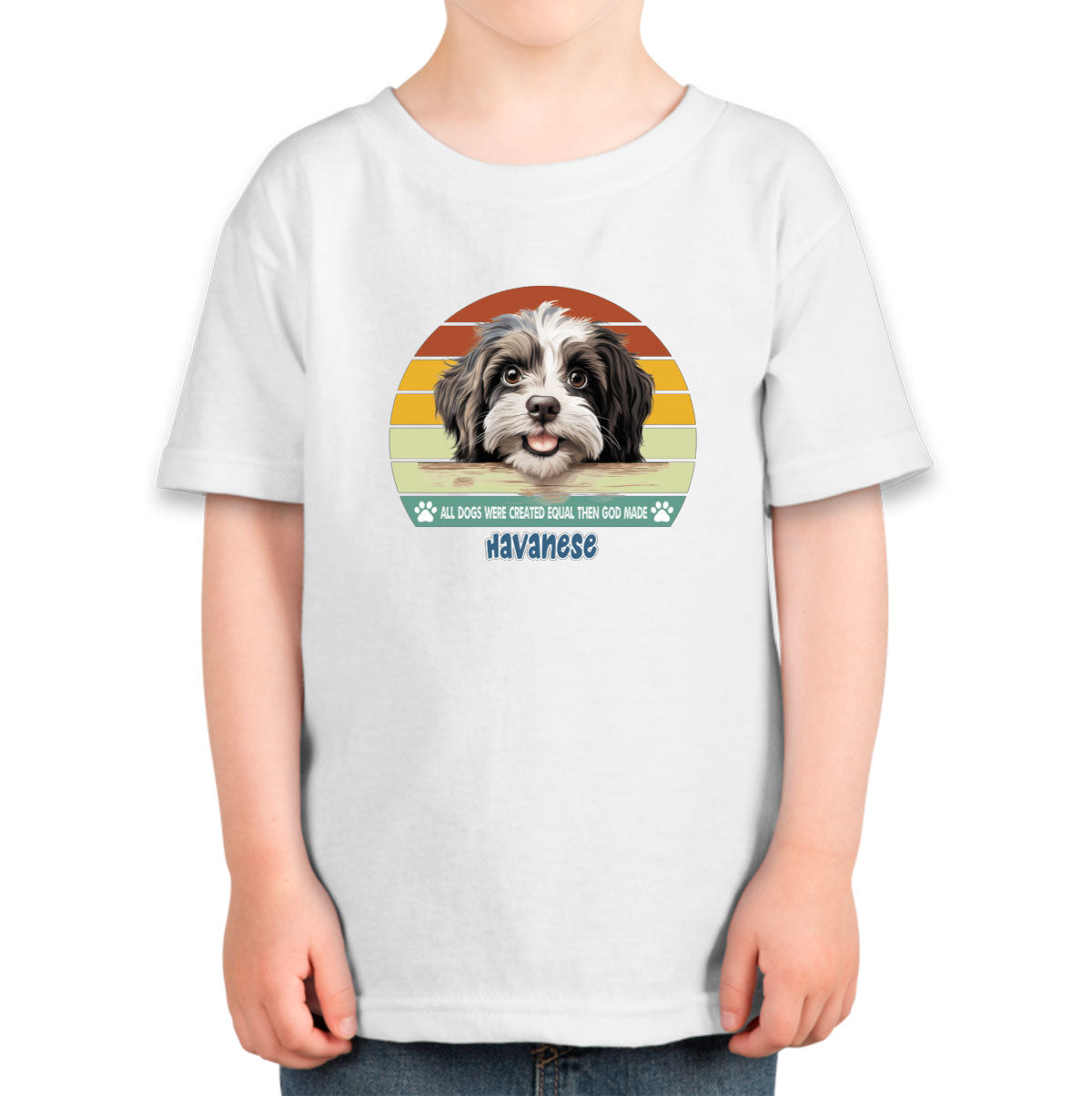 All Dogs Were Created Equal Havanese Toddler T-shirt