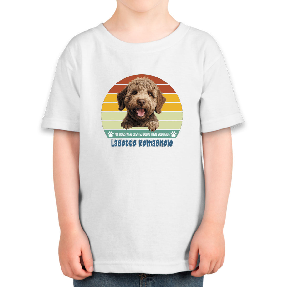 All Dogs Were Created Equal Lagotto Romagnolo Toddler T-shirt