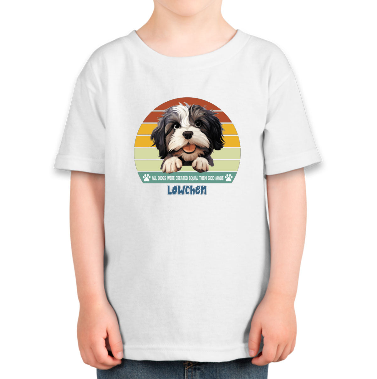 All Dogs Were Created Equal Lowchen Toddler T-shirt