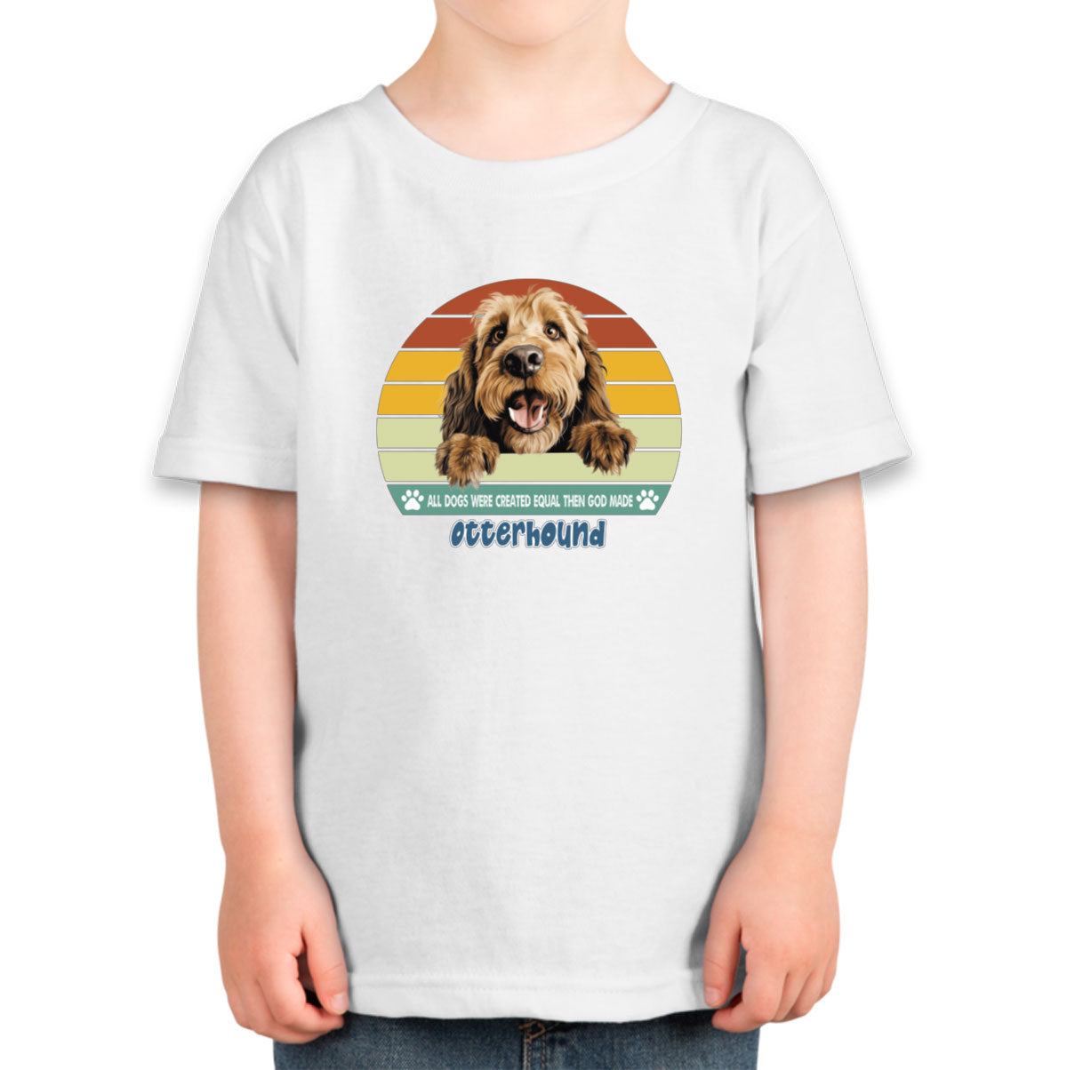 All Dogs Were Created Equal Otterhound Toddler T-shirt