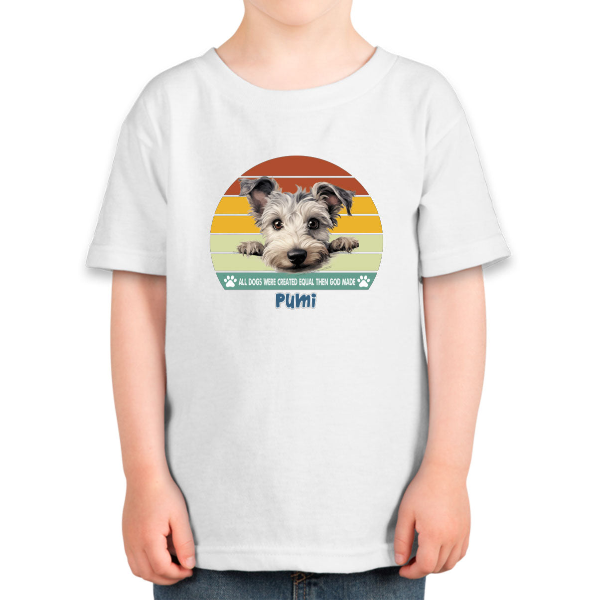 All Dogs Were Created Equal Pumi Toddler T-shirt
