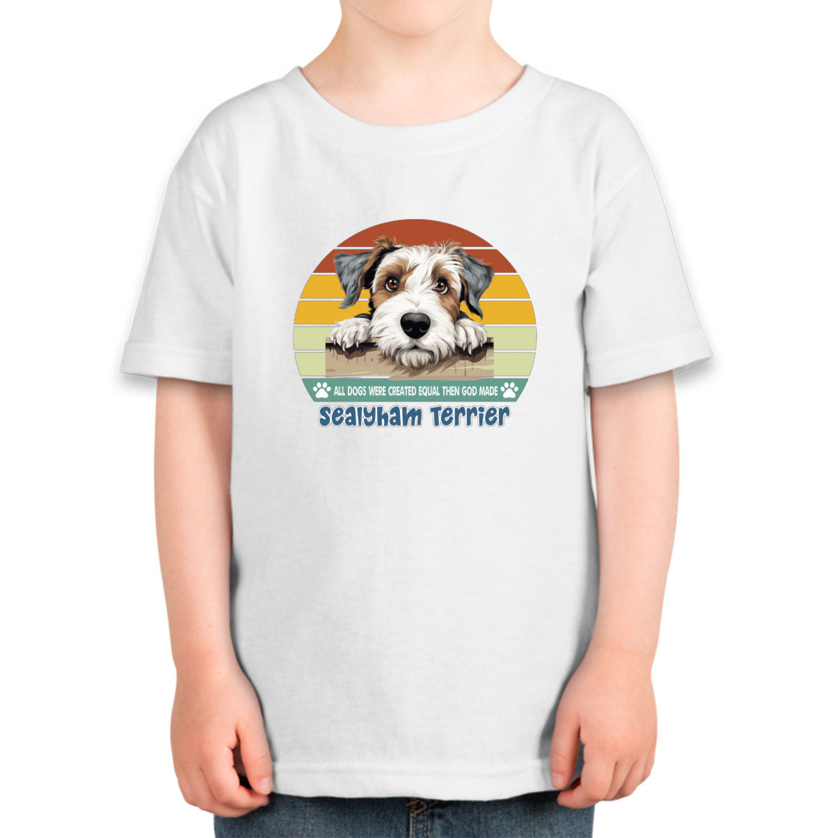 All Dogs Were Created Equal Sealyham Terrier Toddler T-shirt