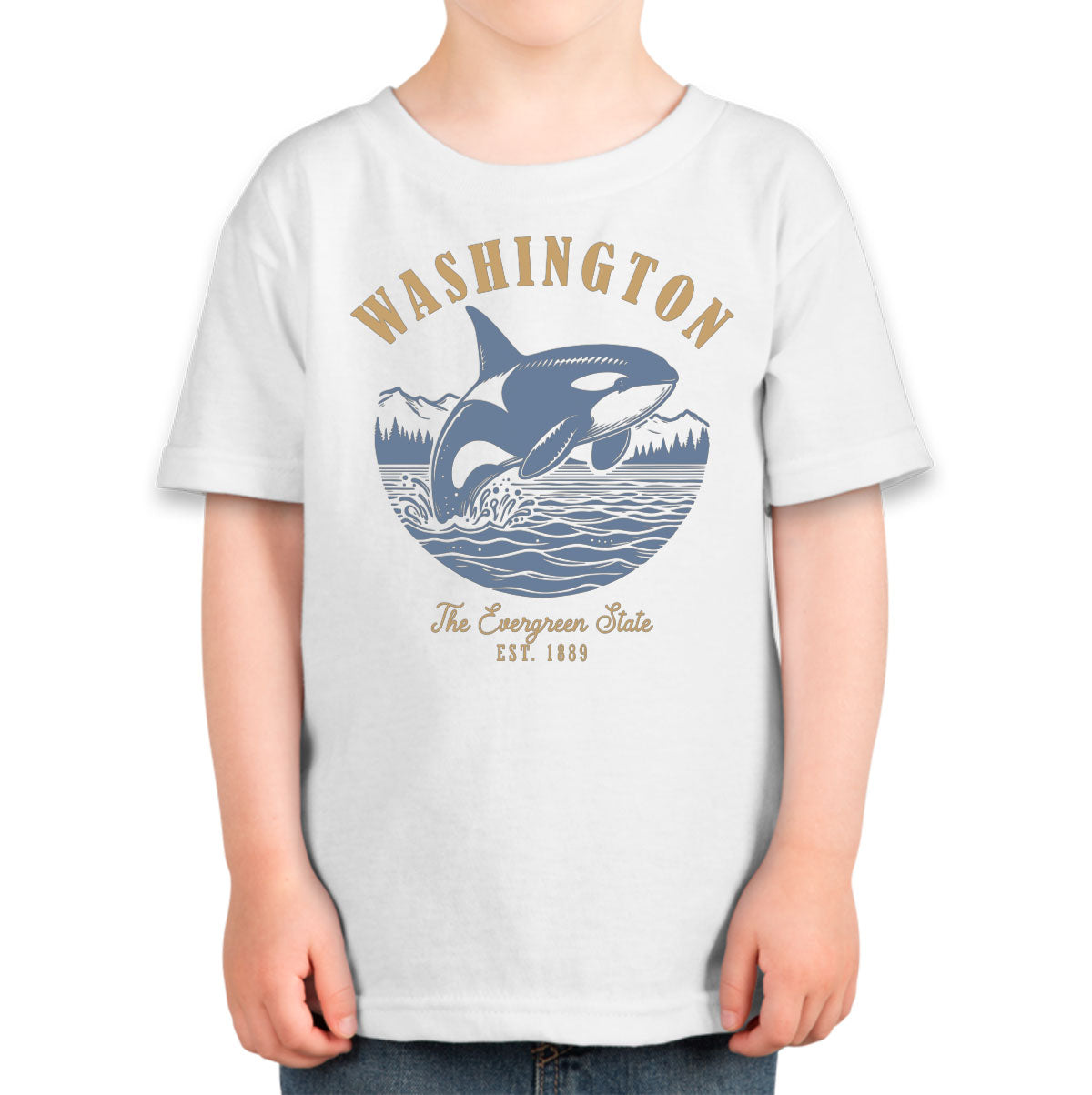 Washington State Vintage Toddler T-shirt