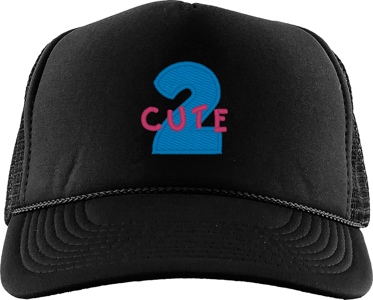 2 Cute Too Cute Foam Trucker Hat