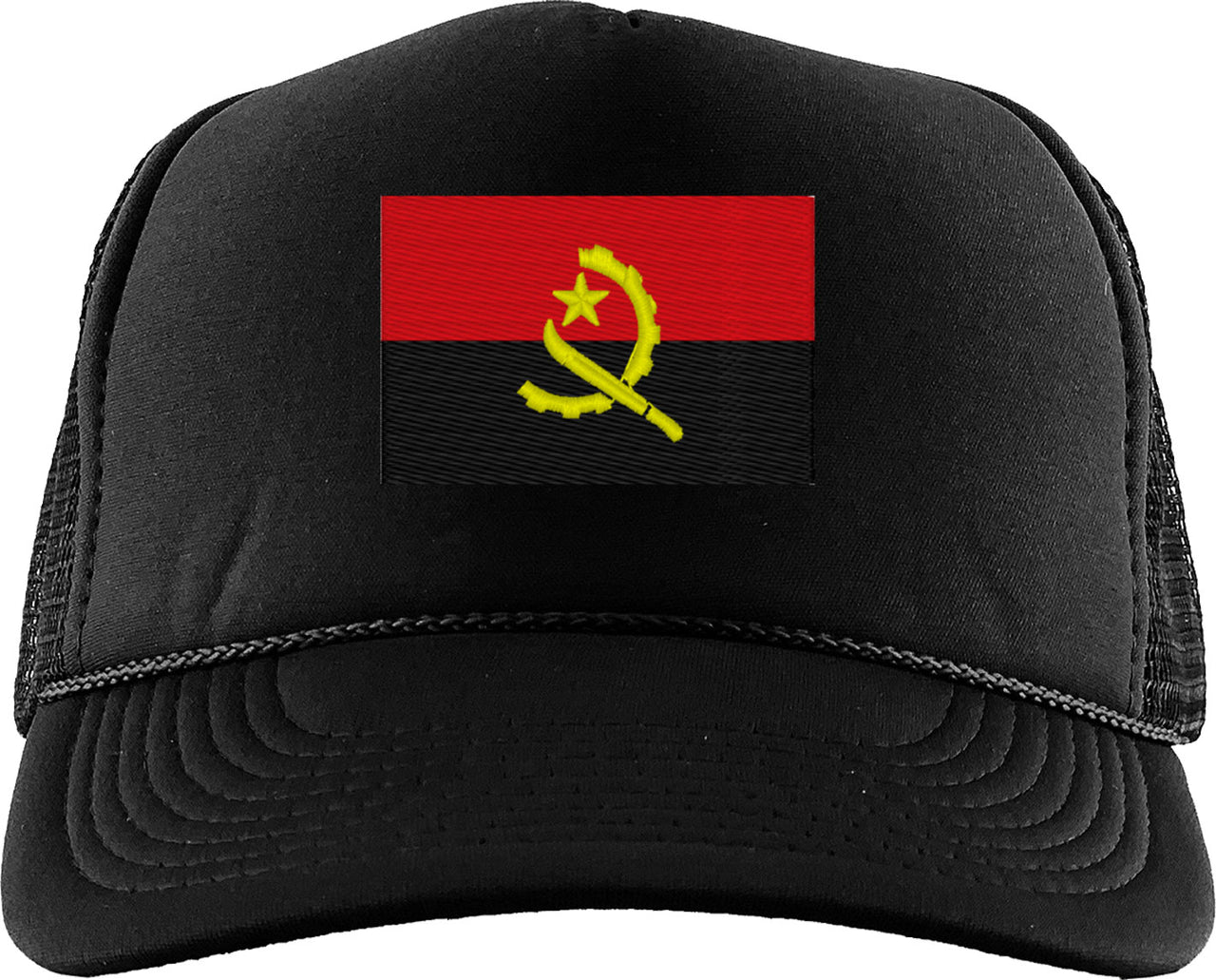 Angola Flag Foam Trucker Hat