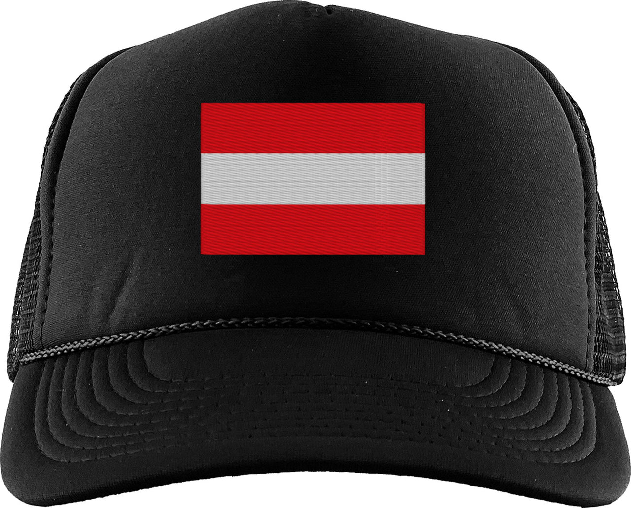 Austria Flag Foam Trucker Hat