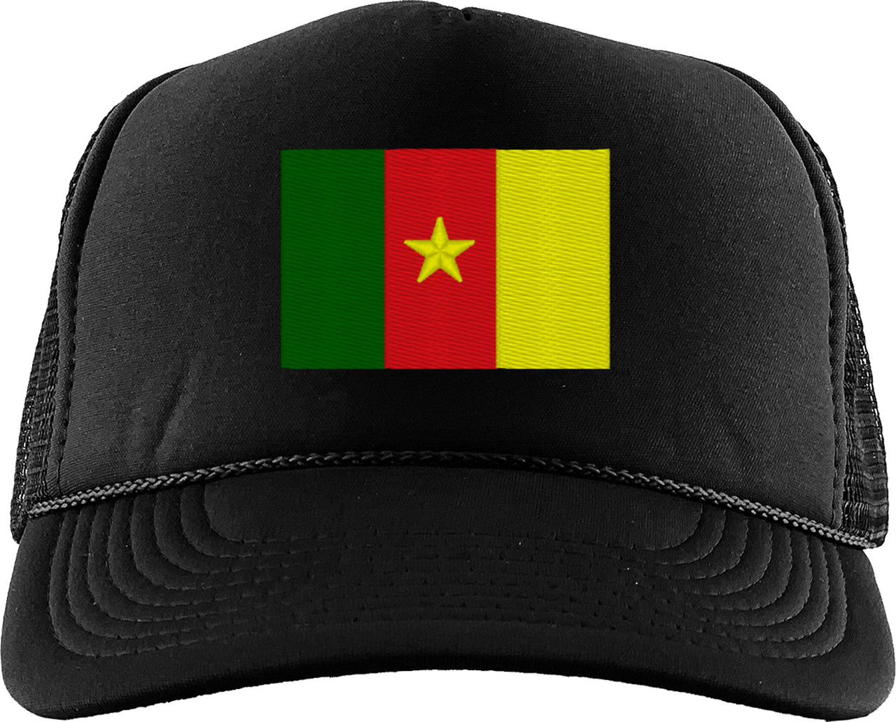 Cameroon Flag Foam Trucker Hat