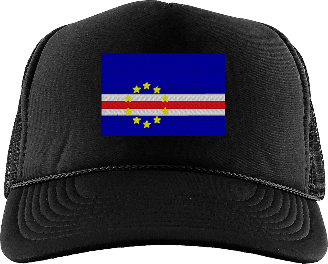 Cape Verde Flag Foam Trucker Hat