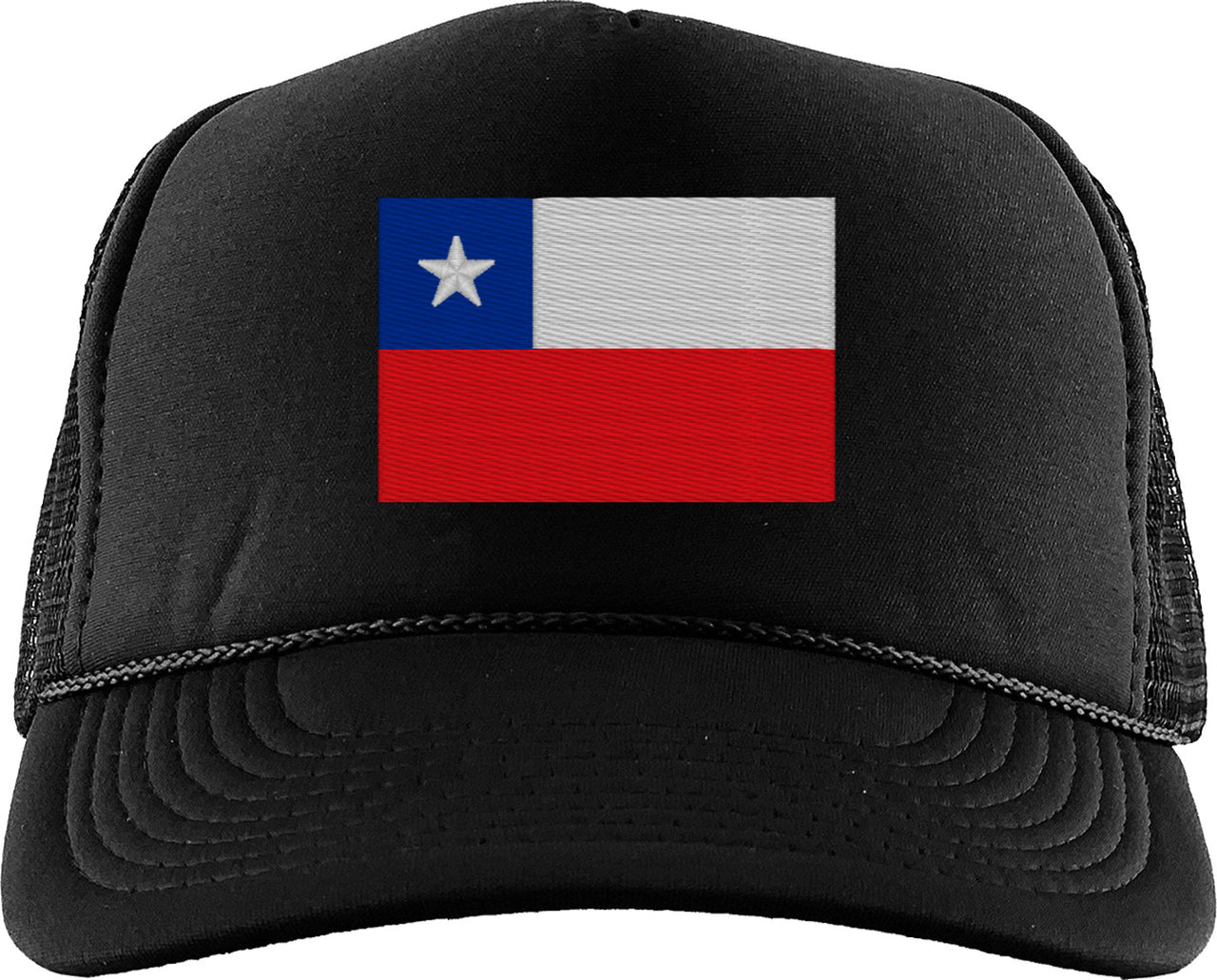 Chile Flag Foam Trucker Hat