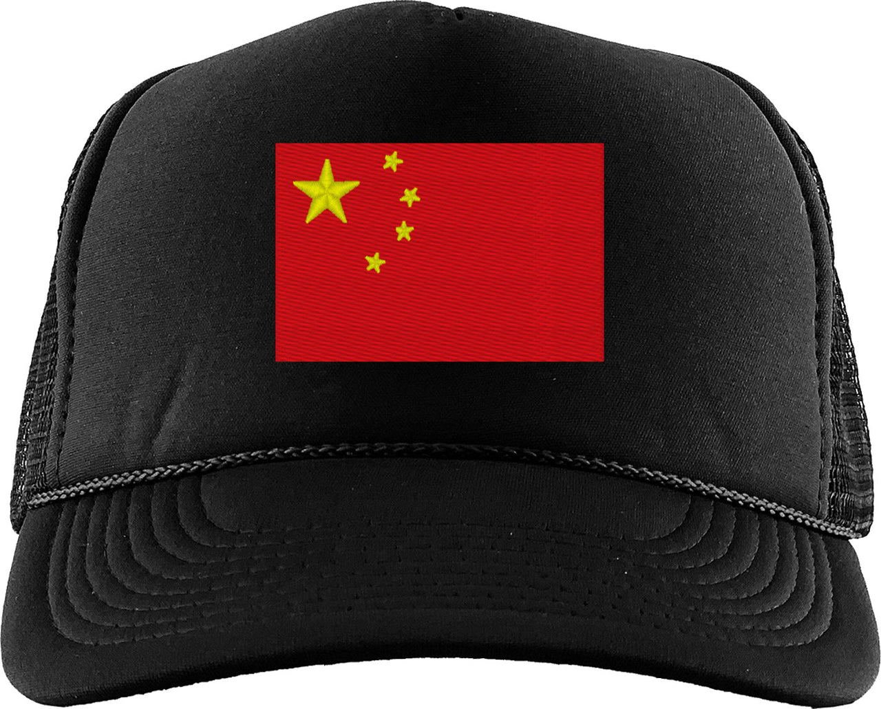 China Flag Foam Trucker Hat