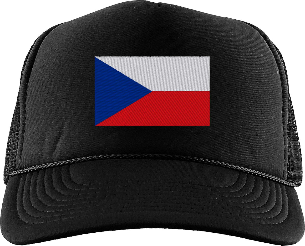 Czechia Flag Foam Trucker Hat