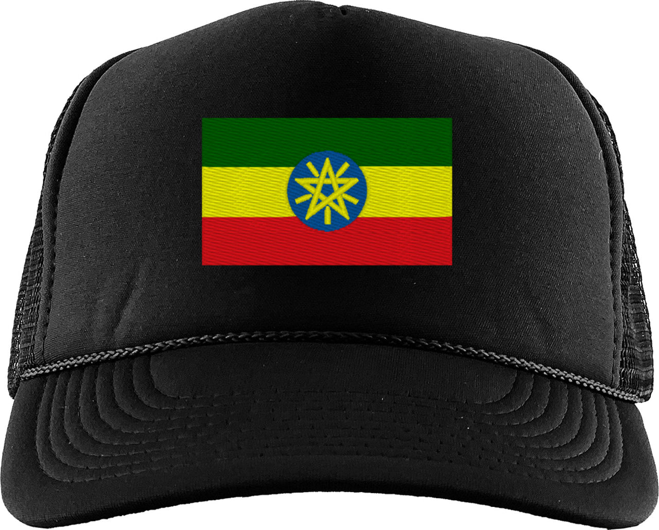 Ethiopia Flag Foam Trucker Hat