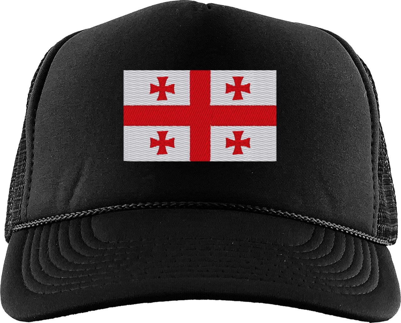 Georgia Flag Foam Trucker Hat