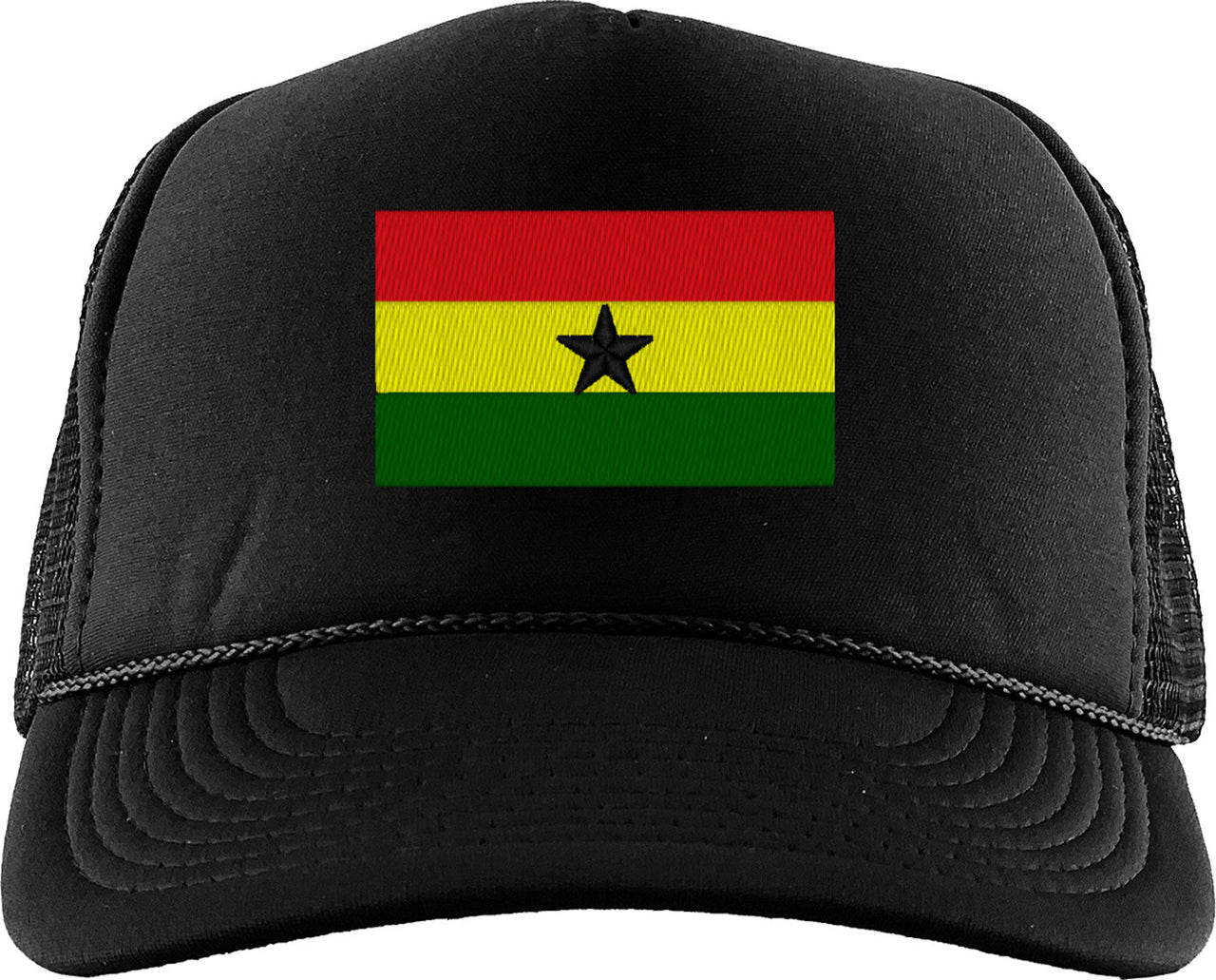 Ghana Flag Foam Trucker Hat