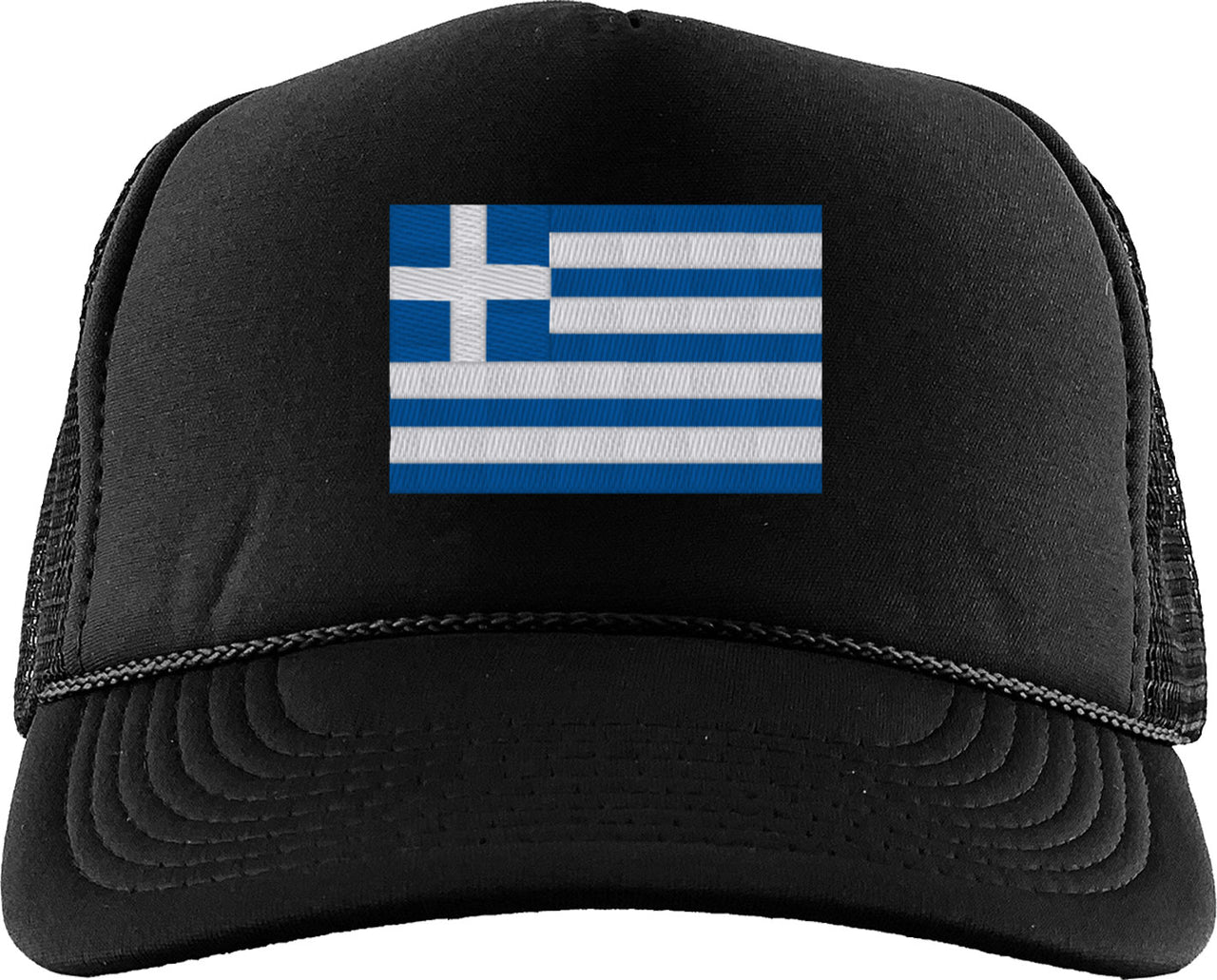 Greece Flag Foam Trucker Hat